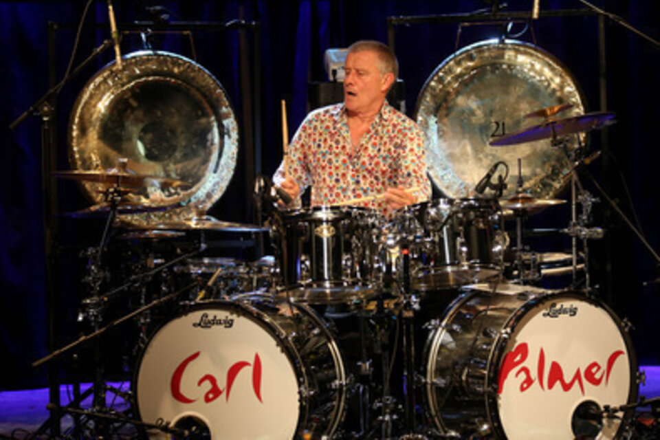 El legendario baterista Carl Palmer llegará a El Círculo.