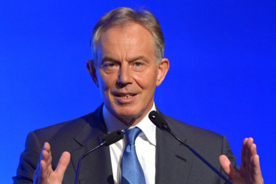 Tony Blair, el ex premier que quiere permanecer en Europa (Fuente: AFP)