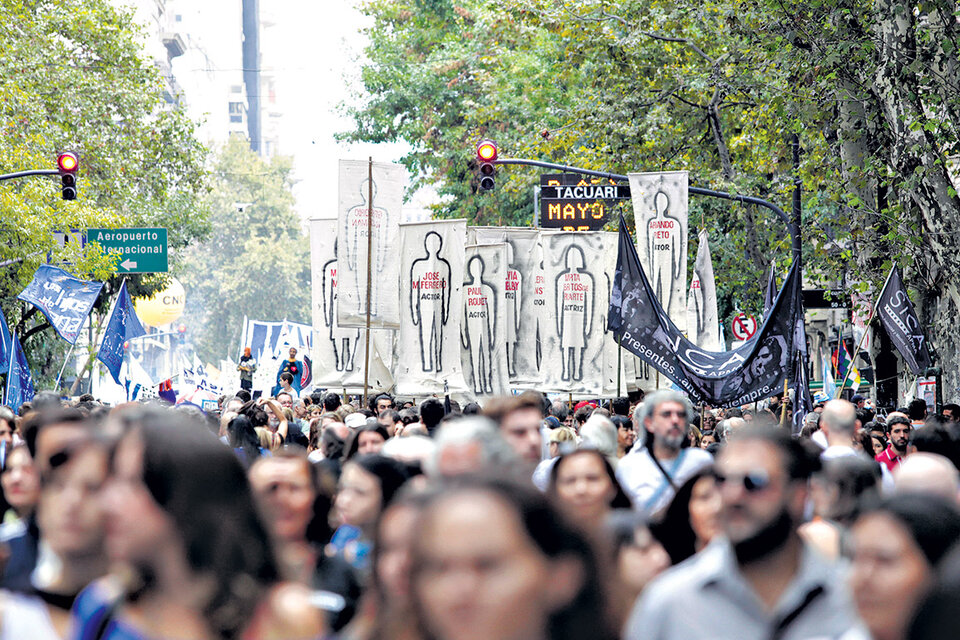 Como cada año, los trabajadores de la cultura estarán presentes en la marcha a Plaza de Mayo. (Fuente: Leandro Teysseire)
