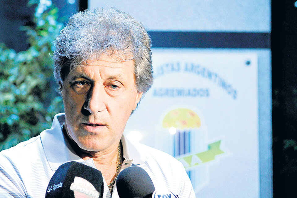 Sergio Marchi, secretario general de Futbolistas Argentinos Agremiados. (Fuente: DyN)