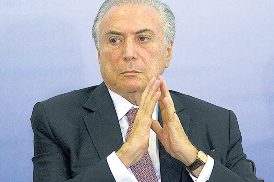 Lava Jato ya salpica a Michel Temer.  (Fuente: EFE)