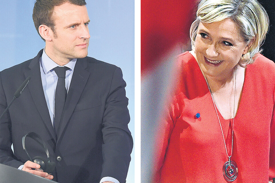 Los analistas franceses han calificado las candidaturas de Macron y Le Pen bajo la etiqueta de “populismo”. (Fuente: AFP)