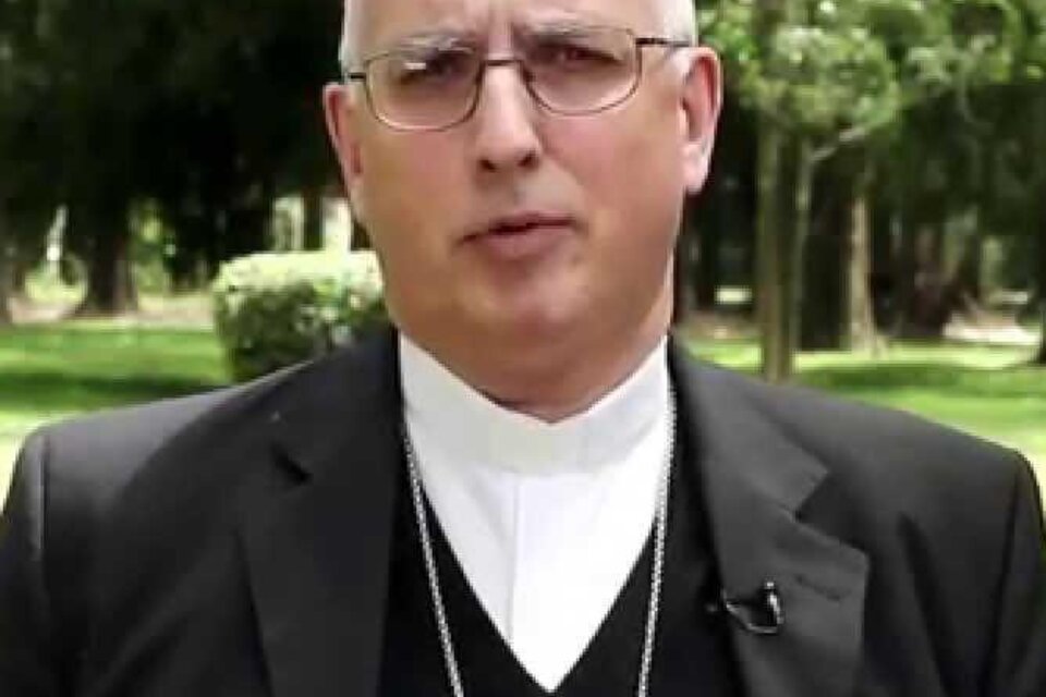 El obispo Santiago Olivera, designado en el arzobispado castrense (Fuente: AICA)