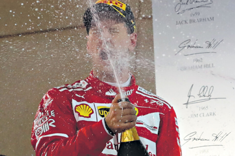 Vettel, el vencedor. (Fuente: AFP)