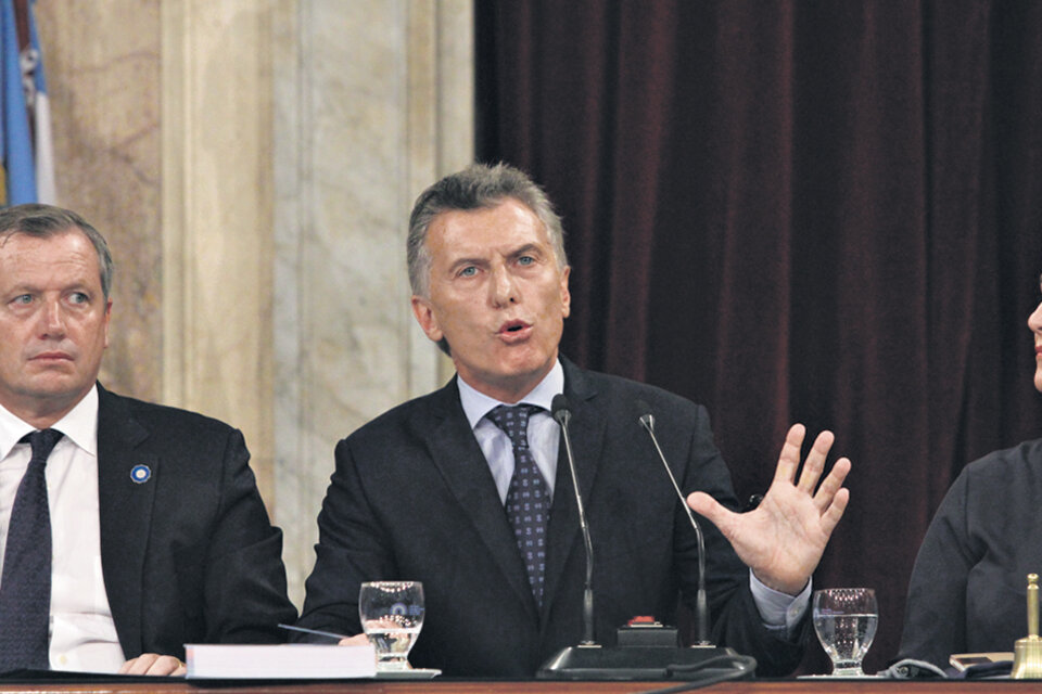Macri abandonó el discurso de “unir a los argentinos” y busca profundizar “la grieta”. (Fuente: Bernardino Avila)