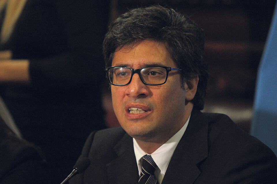 El ministro de Justicia, Germán Garavano, escuchó las críticas por las medidas tomadas en el caso AMIA. (Fuente: Bernardino Avila)