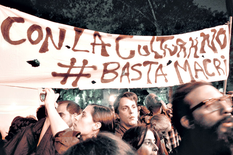 Las organizaciones denuncian la persecución contra Milagro Sala y Cristina Kirchner. (Fuente: Arnaldo Pampillon)