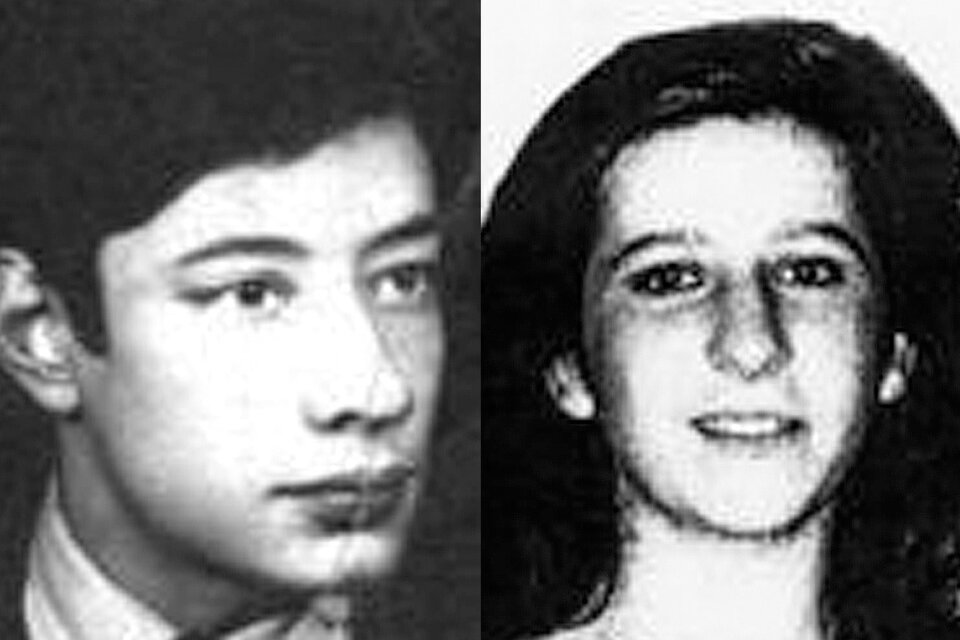 Enrique Bustamante e Iris García Soler, secuestrados en enero de 1977 y desaparecidos.