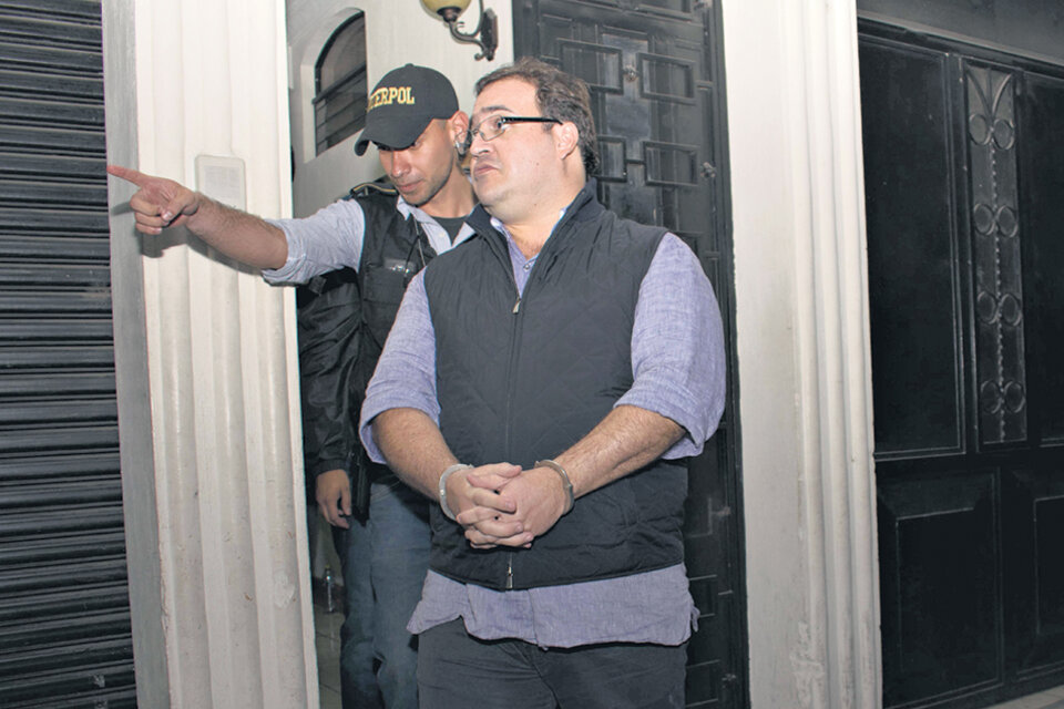 Javier Duarte fue detenido en un balneario lujoso de Guatemala.  (Fuente: AFP)
