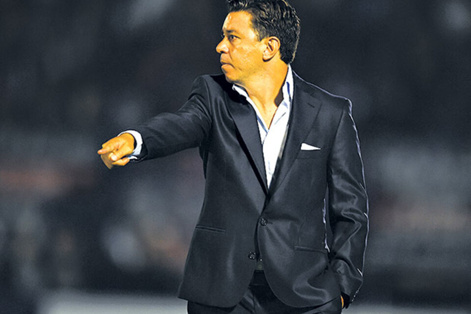 Marcelo Gallardo: “Para River, el desafío es la Copa”, afirmó.