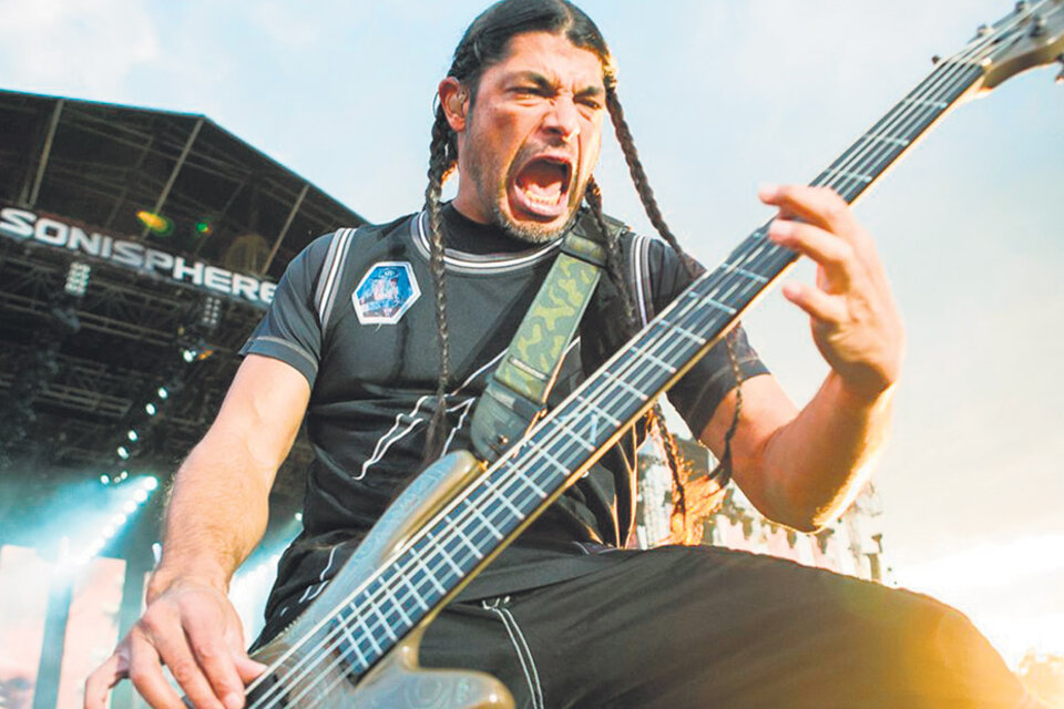 Trujillo llegó a Metallica hace casi quince años, y es un puntal en el sonido de la banda estadounidense.