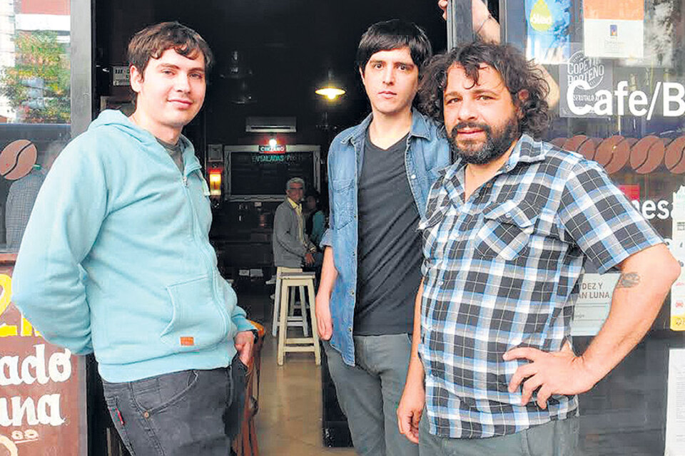 Ernán Cirianni, Luciano Giraldez y Anti, tres de los exponentes del colectivo. 