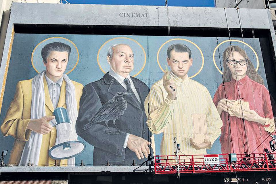 Fellini, Hitchcock, Buñuel y Martel, canonizados para presidir la fe en el mejor cine. 