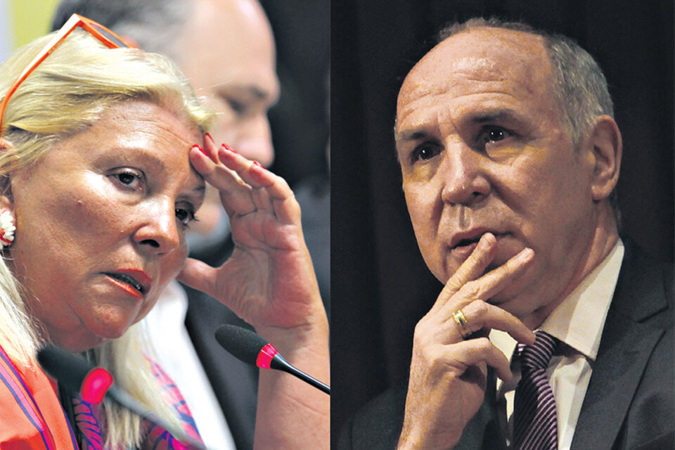 La diputada Elisa Carrió presentó un pedido de juicio político contra Ricardo Lorenzetti. (Fuente: DyN & Bernardino Avila)
