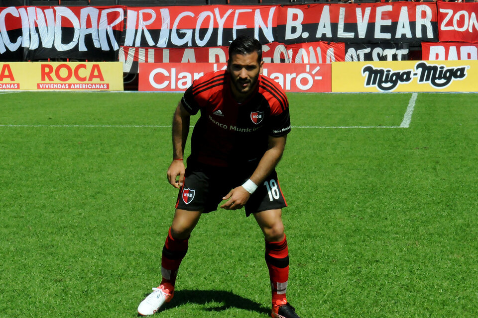 Germán Voboril, uno de los que estará hoy desde el arranque para jugar frente a Estudiantes. (Fuente: Alberto Gentilcore)