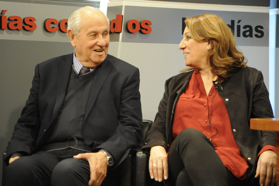 Héctor Cavallero y Mónica Fein pasaron revista a casi tres décadas de gestión en Los días contados. (Fuente: Alberto Gentilcore)
