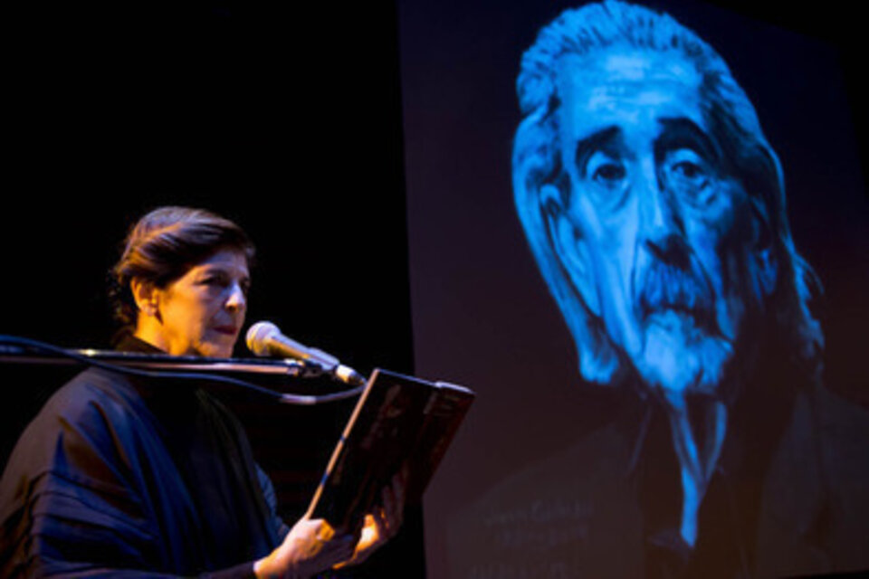 Cristina Banegas presentará el domingo su homenaje a Gelman.