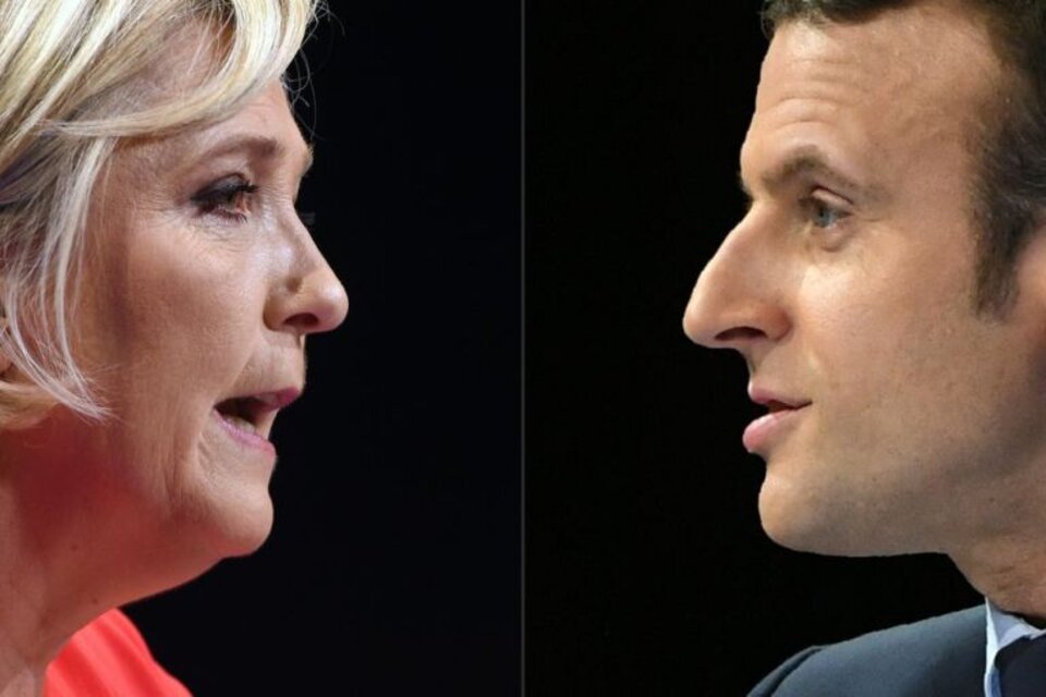 Len Pen y Macron definen quién gobernará Francia hasta 2022. (Fuente: AFP)