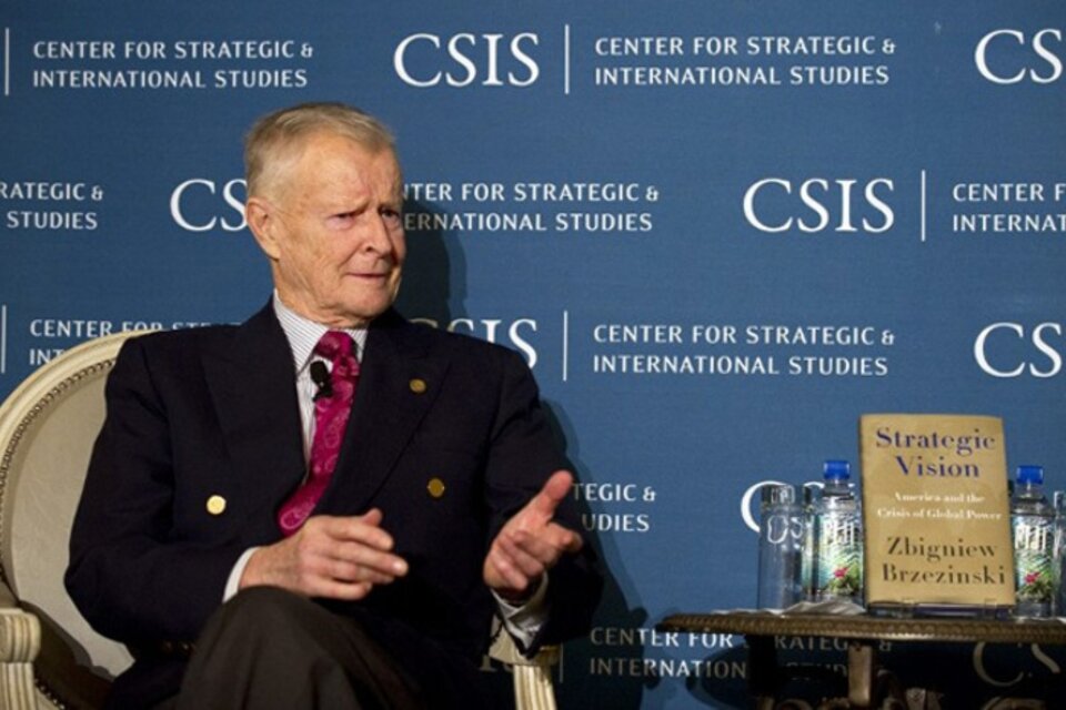 Brzezinski durante la presentación de un libro. (Fuente: AFP)
