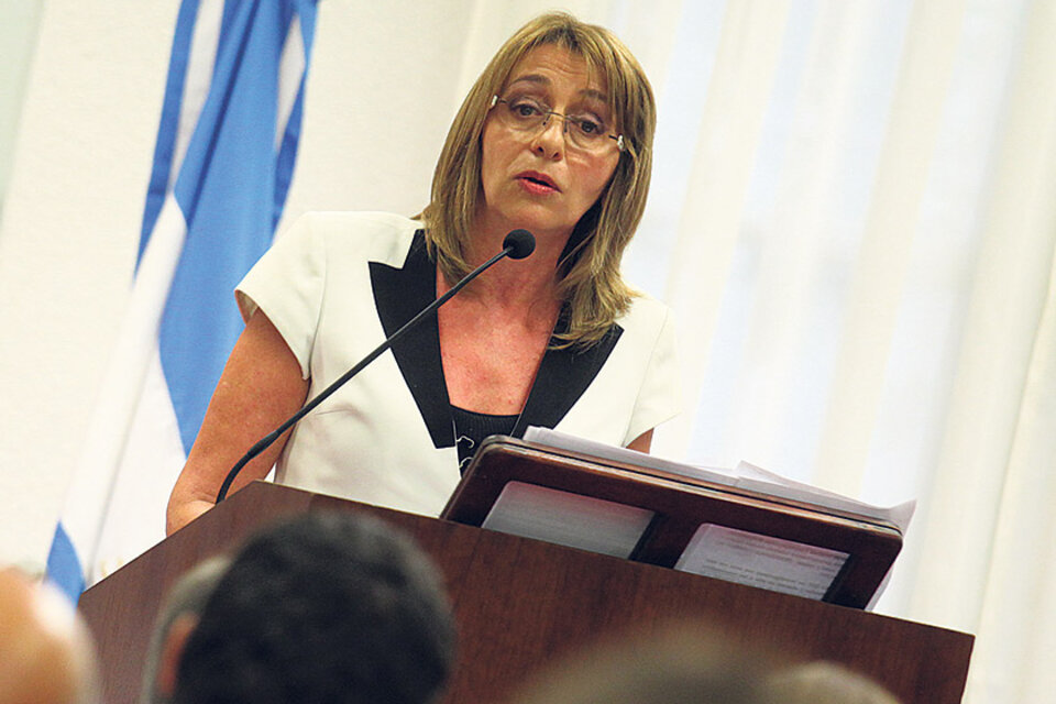 Alejandra Gils Carbó está en la mira del Gobierno desde el primer día de gestión de Macri. (Fuente: Joaquín Salguero)