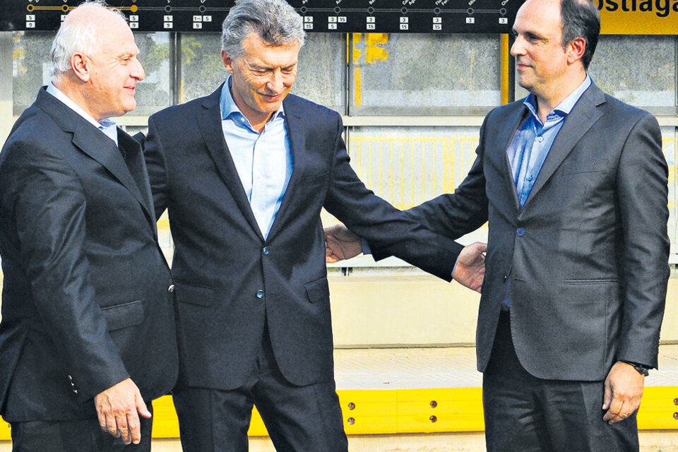 En la inauguración de la obra del Metrofé, Macri insinuó que aspira a seguir en la Rosada. (Fuente: DyN)