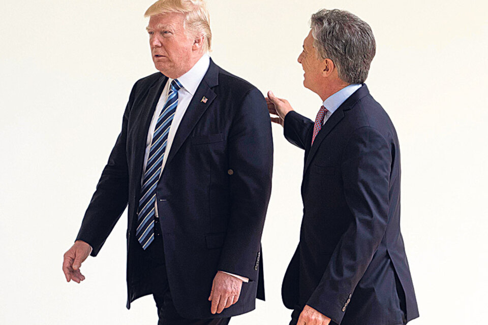 El Gobierno celebró, días atrás, el buen trato que Macri recibió de Donald Trump. Pero “negocios son negocios”. (Fuente: EFE)