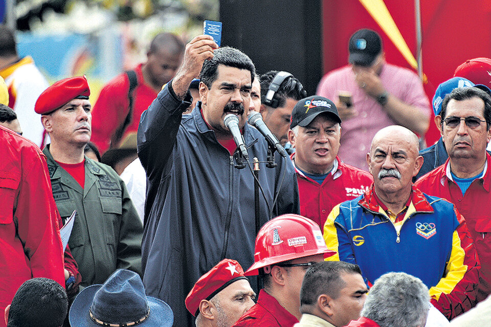 Maduro indicó que activará una “Constituyente ciudadana, no de partidos políticos”. (Fuente: AFP)