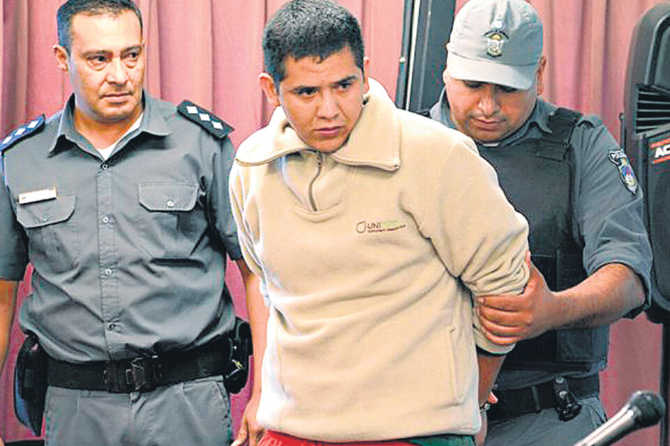 Juan Ernesto Calello, de 25 años, fue condenado a prisión perpetua.