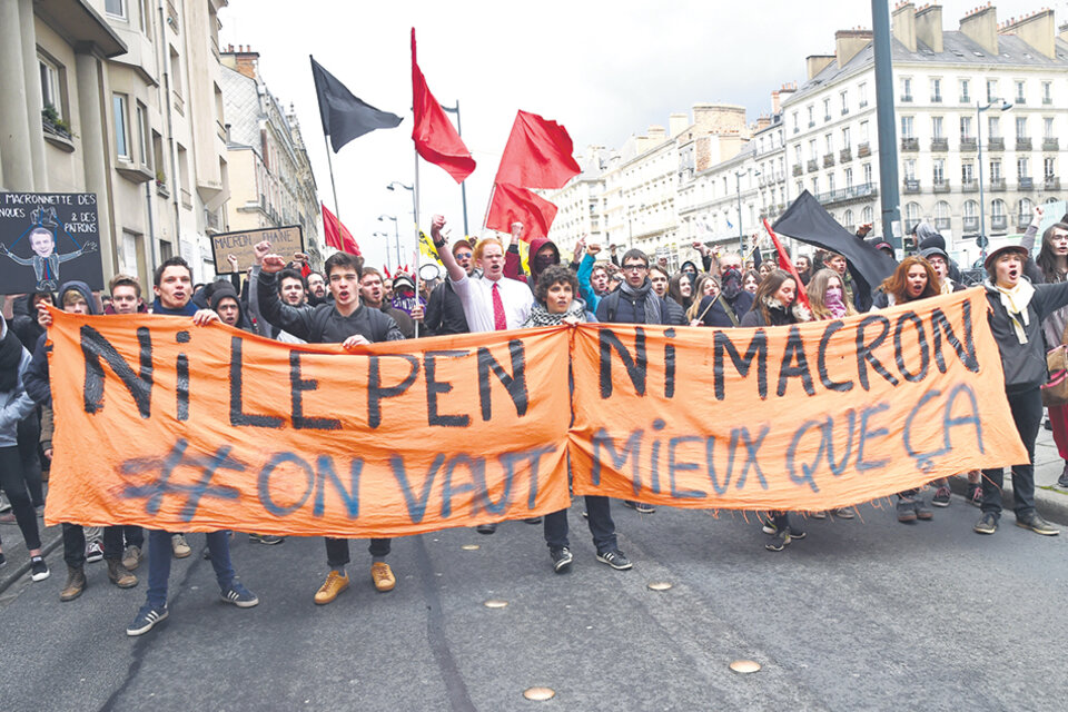 Entre Le Pen y Macron está la Francia “ni ni” (Fuente: AFP)