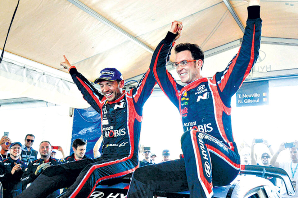 Thierry Neuville, talento y juventud (Fuente: Prensa WRC)