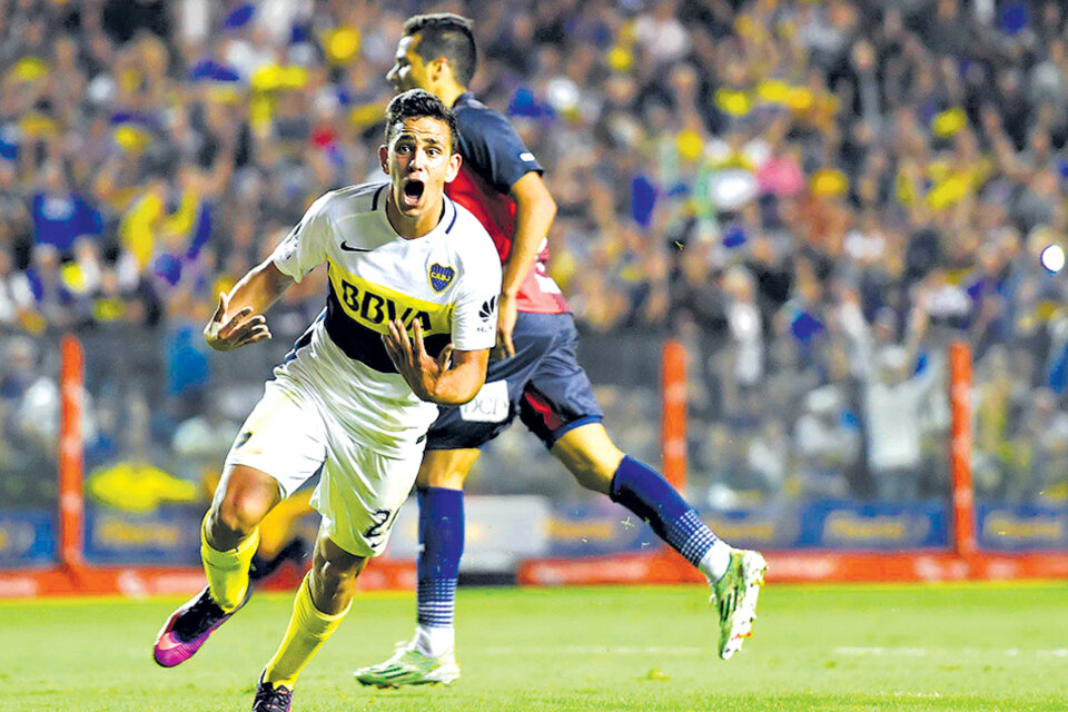 Gonzalo Maroni tuvo su debut soñado en la Primera División del único líder. (Fuente: Télam)