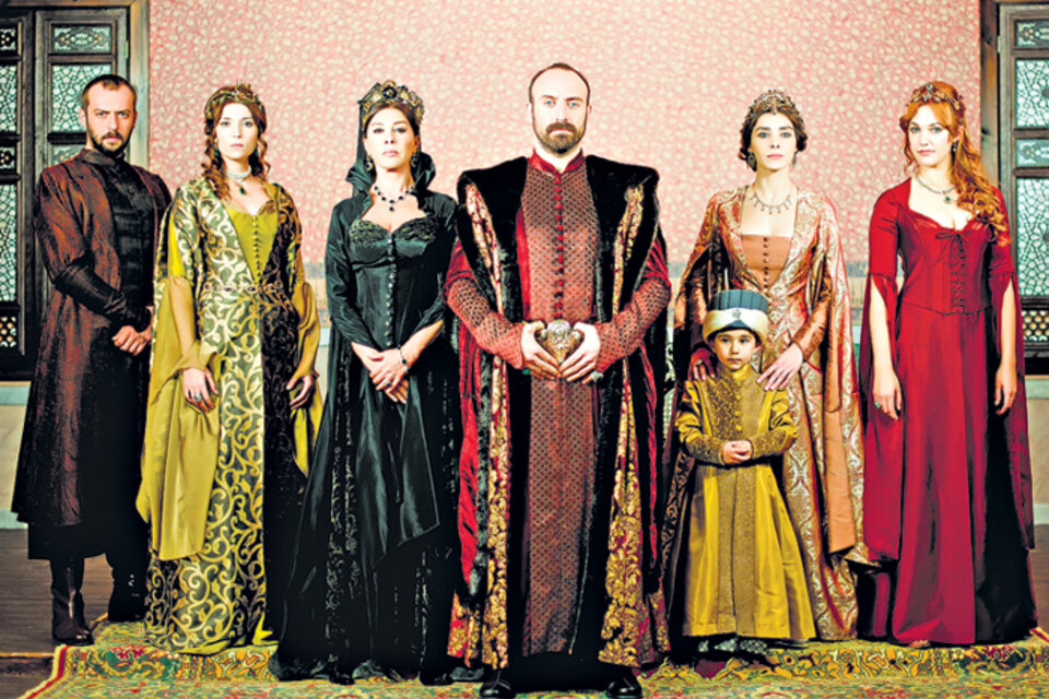 El sultán, una de las cuatro telenovelas turcas que emite Telefe, es el programa más visto de la televisión argentina.