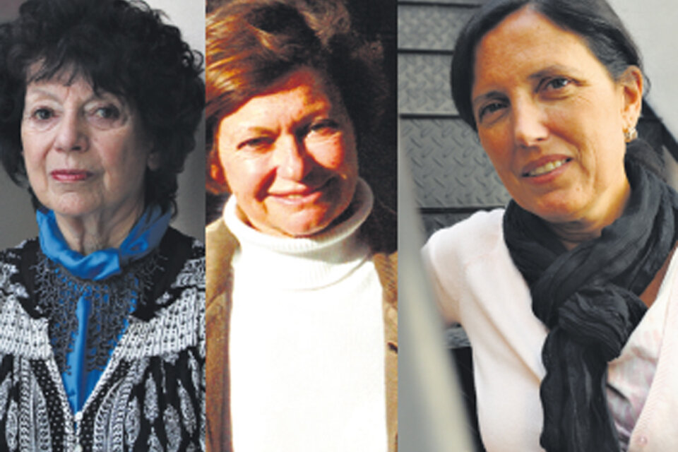 Luisa Valenzuela, Liliana Heker y Claudia Piñeiro, tres de las escritoras que irán a la Plaza (Fuente: Rafael Yohai)