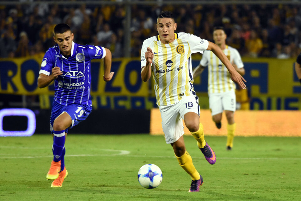 Martínez estará desde el arranque en el mediocampo canaya. (Fuente: Sebastián Granata)