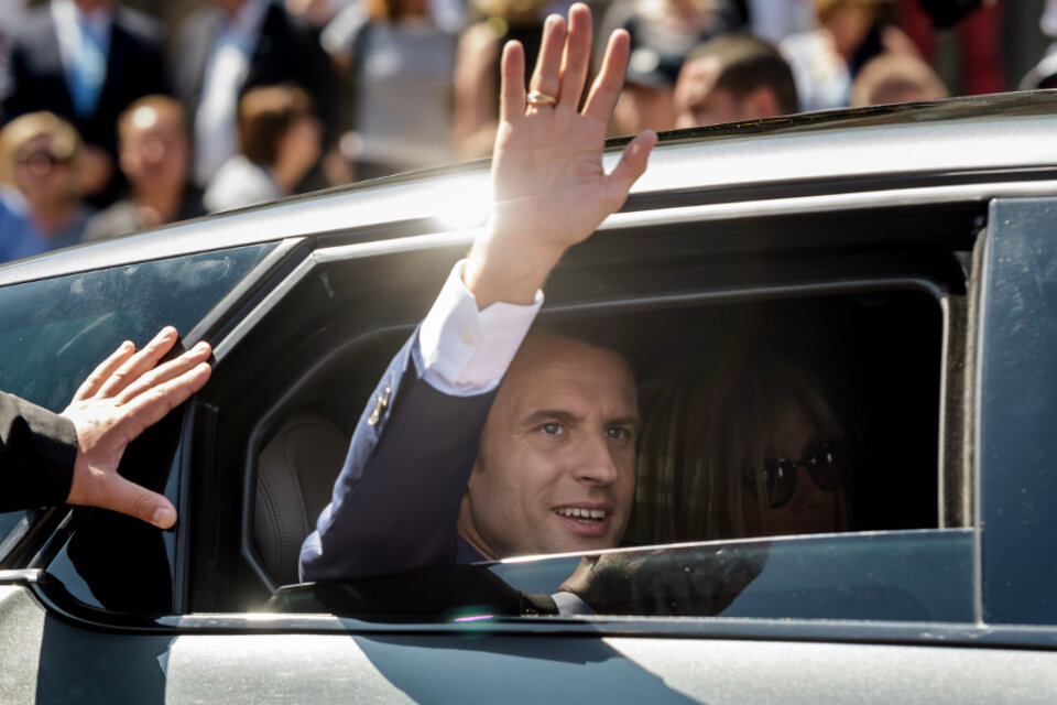 El presidente francés, Emmanuel Macron. (Fuente: AFP)