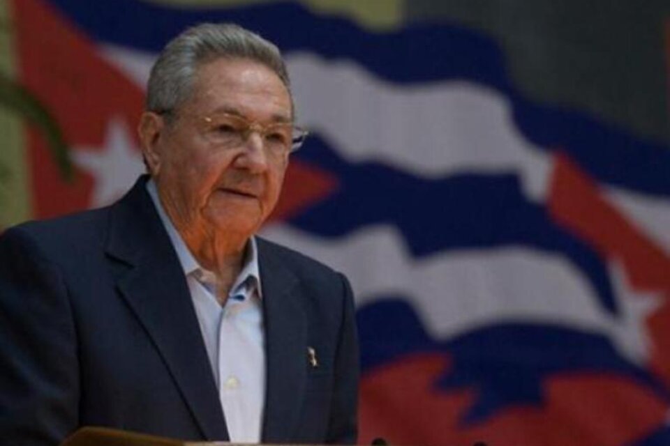 Raúl Castro, presidente de Cuba: su gobierno rechazó las palabras de Trump. (Fuente: AFP)