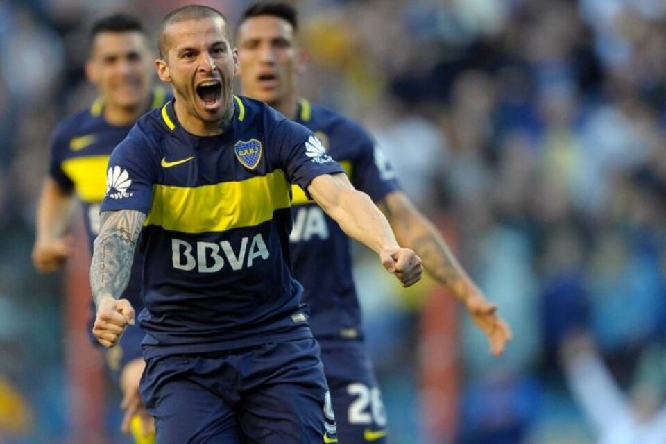 Benedetto, una de las figuras del Boca campeón. (Fuente: Télam)