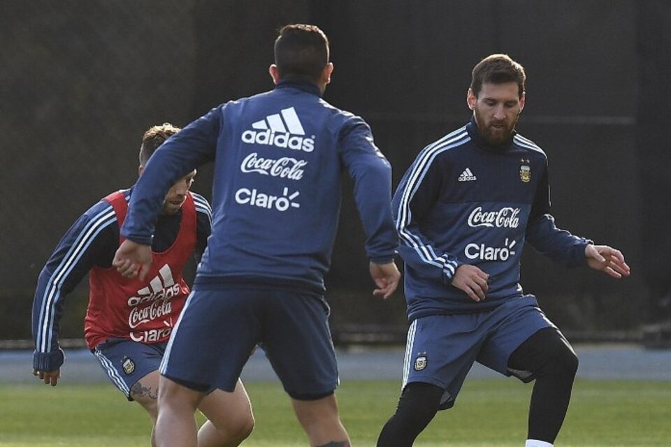 Lionel Messi, el as de Sampaoli en su propuesta ofensiva. (Fuente: EFE)