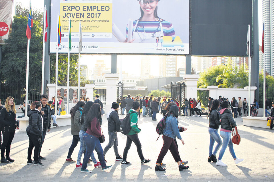 La feria fue organizada por la Dirección de Políticas de Juventud de la Ciudad de Buenos Aires. (Fuente: Leandro Teysseire)
