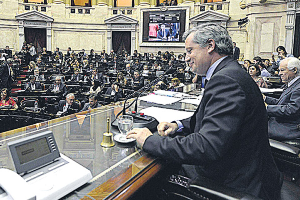 Emilio Monzó, presidente de la Cámara de Diputados. (Fuente: DyN)