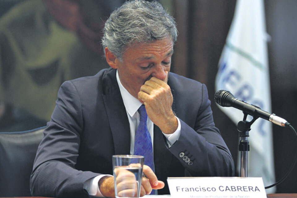 Francisco Cabrera, ministro de Producción. “Estamos muchísimo más maduros para integrarnos.” (Fuente: Bernardino Avila)