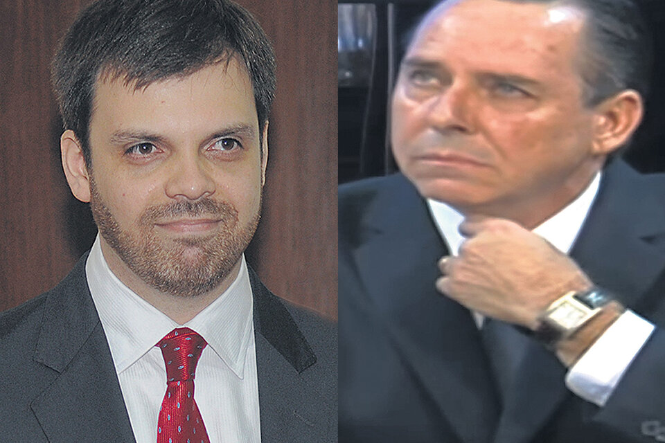 Fernando Poviña y Esteban Hansen, quien lo reemplazará como subrogante en el juzgado federal de Jujuy. (Fuente: Gentileza Gazeta de Tucumán)
