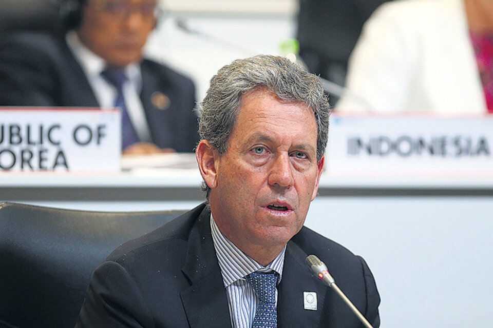 Thorne durante una cumbre de la APEC en Lima, en octubre del año pasado.