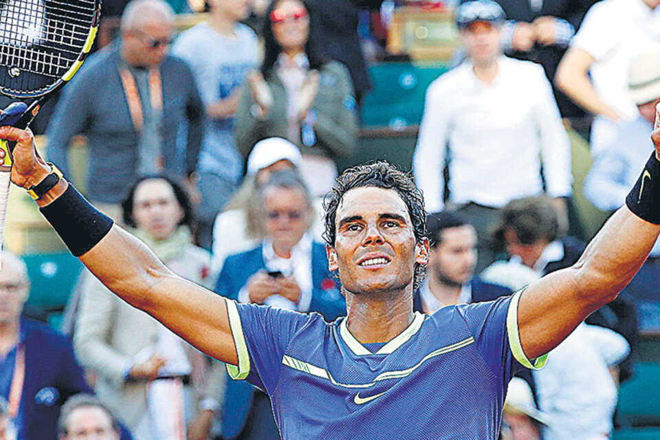 Rafael Nadal, implacable. Derrotó a Thiem en sets corridos. (Fuente: EFE)