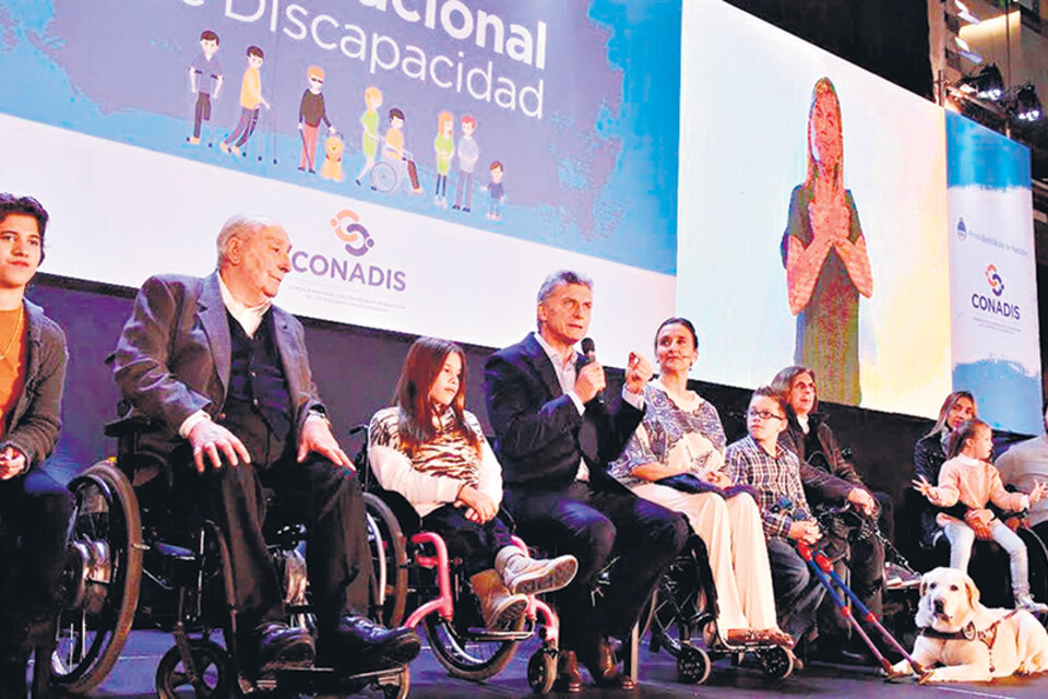 El lanzamiento del Plan Nacional de Discapacidad, en el Centro Cultural Kirchner, el 11 de mayo pasado.