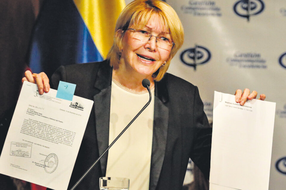 Luisa Ortega Díaz tiene mandato como fiscal general de Venezuela hasta 2021. (Fuente: EFE)
