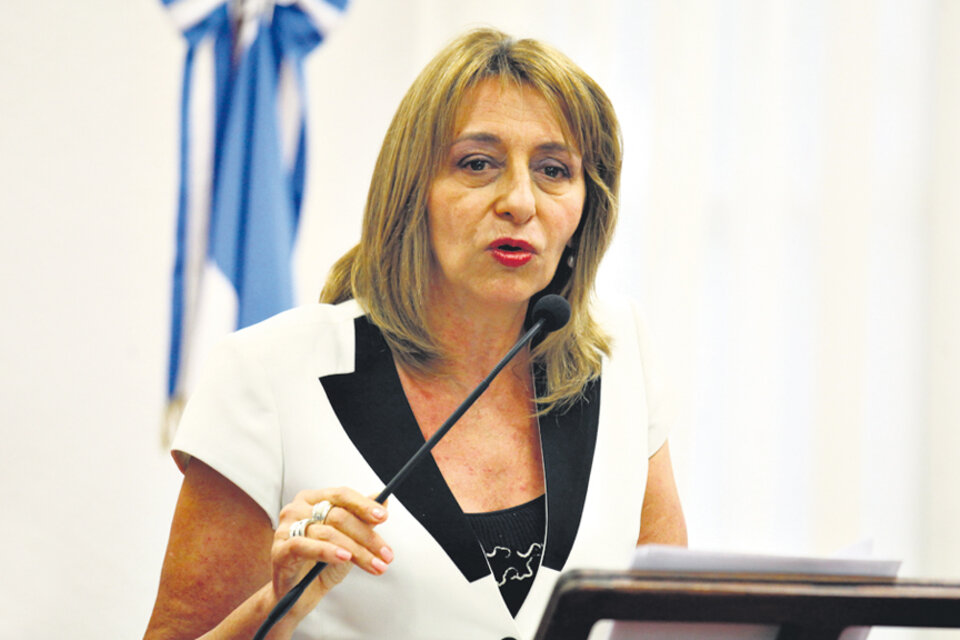 La procuradora general de la Nación, Alejandra Gils Carbó. (Fuente: Joaquín Salguero)