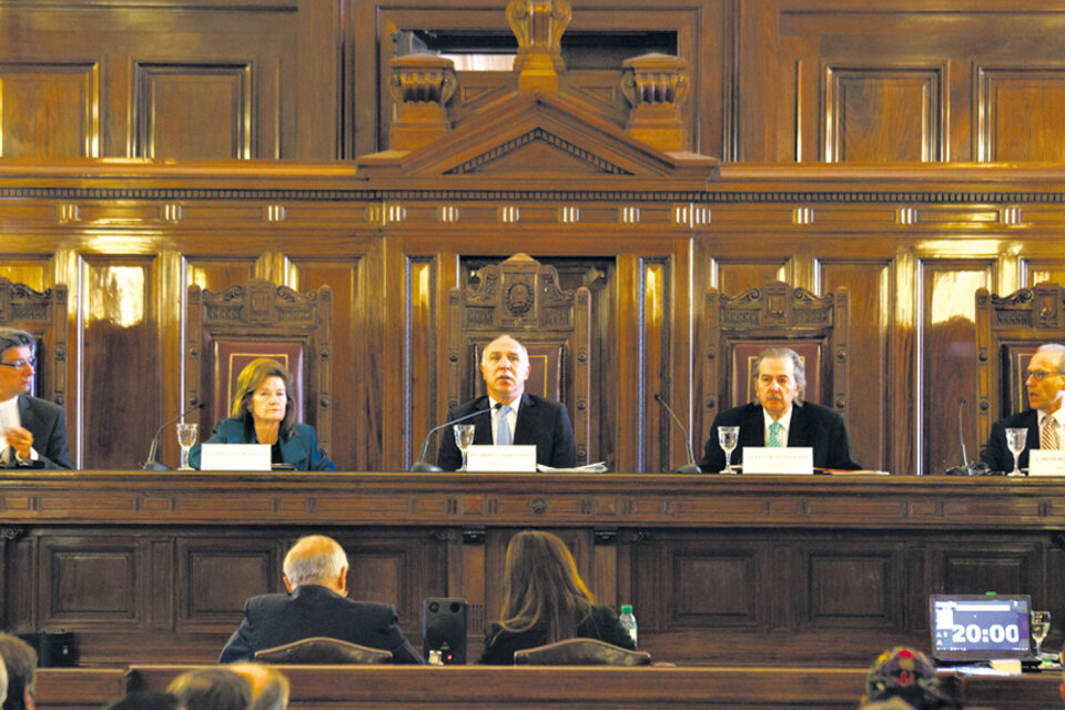 La nueva Corte Suprema deberá resolver el planteo patrocinado por el Centro de Estudios Legales y Sociales. (Fuente: Joaquín Salguero)