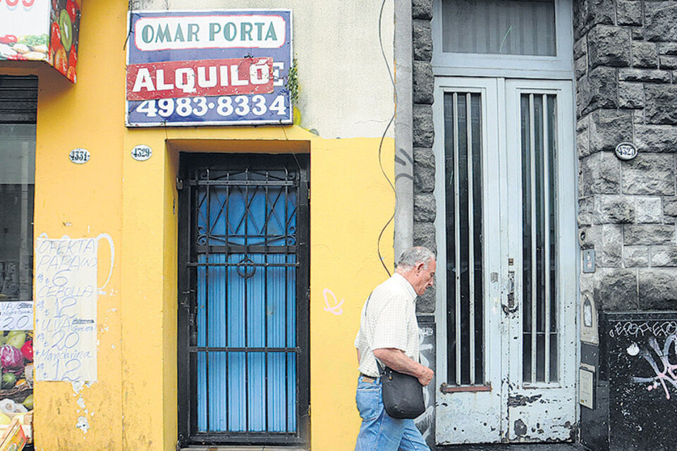 Un alquiler promedio en la Ciudad de Buenos Aires es de 8503 pesos, con aumentos semestrales. (Fuente: Rafael Yohai)