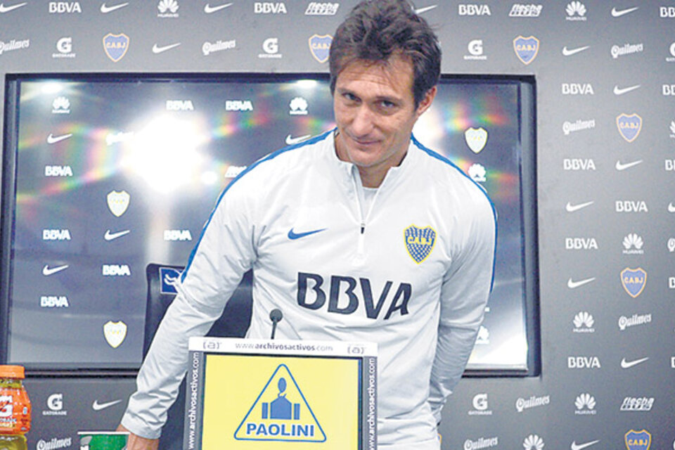 Guillermo Barros Schelotto, entrenador de Boca.